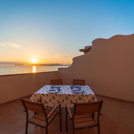 Apartamento Sea Front Terrace Marco Polo Alguer Exterior foto