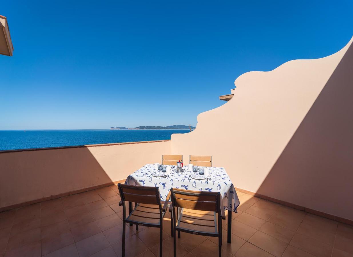 Apartamento Sea Front Terrace Marco Polo Alguer Exterior foto