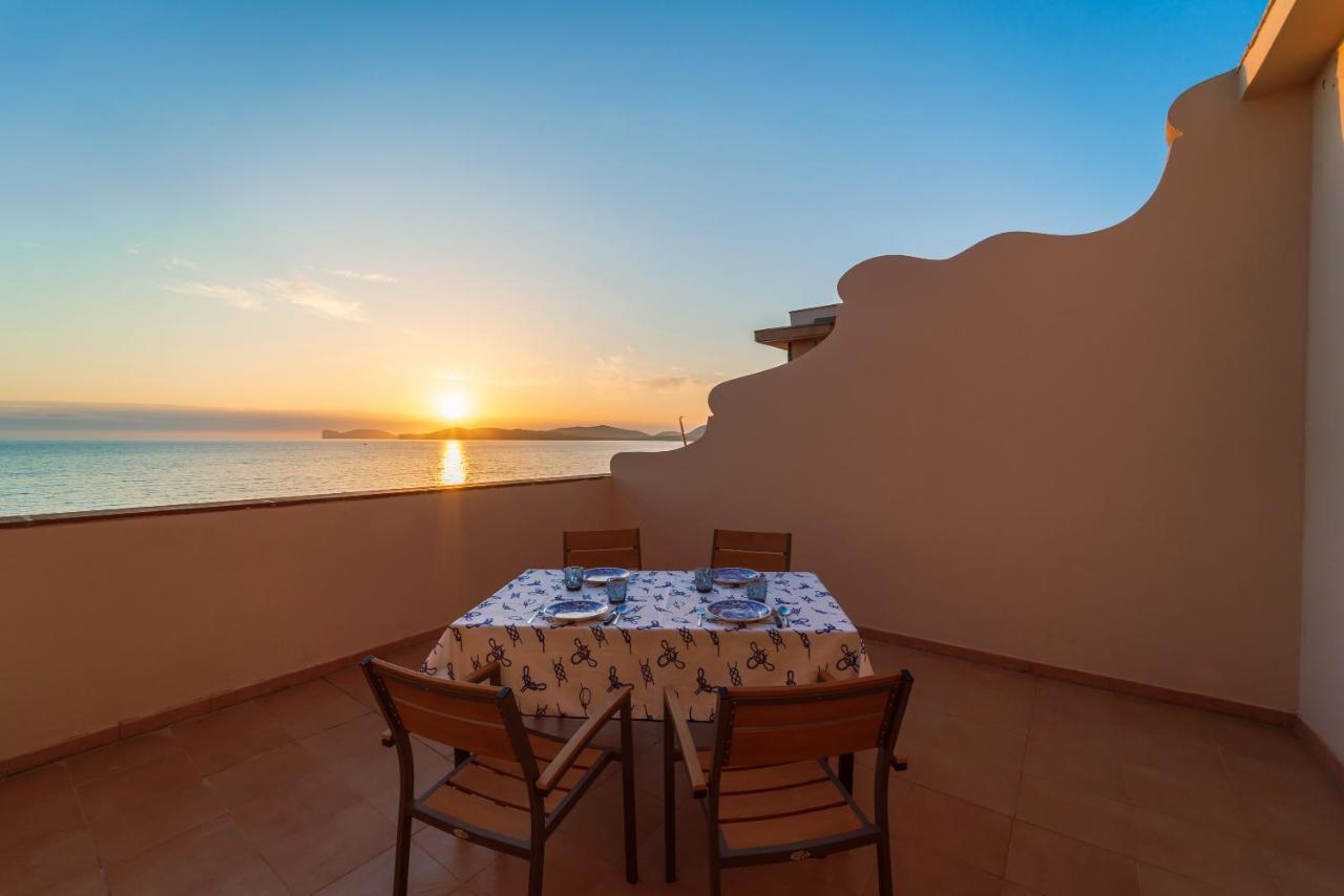 Apartamento Sea Front Terrace Marco Polo Alguer Exterior foto