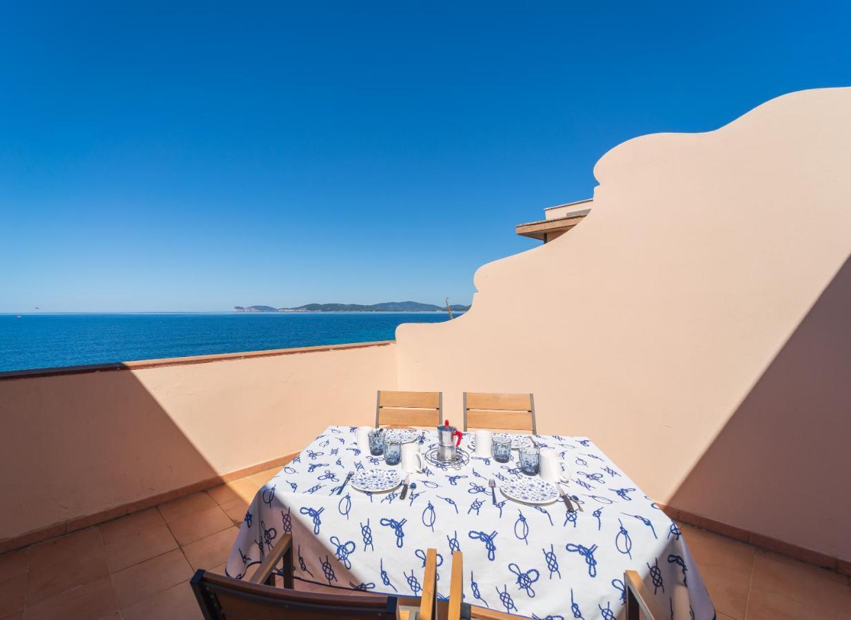 Apartamento Sea Front Terrace Marco Polo Alguer Exterior foto